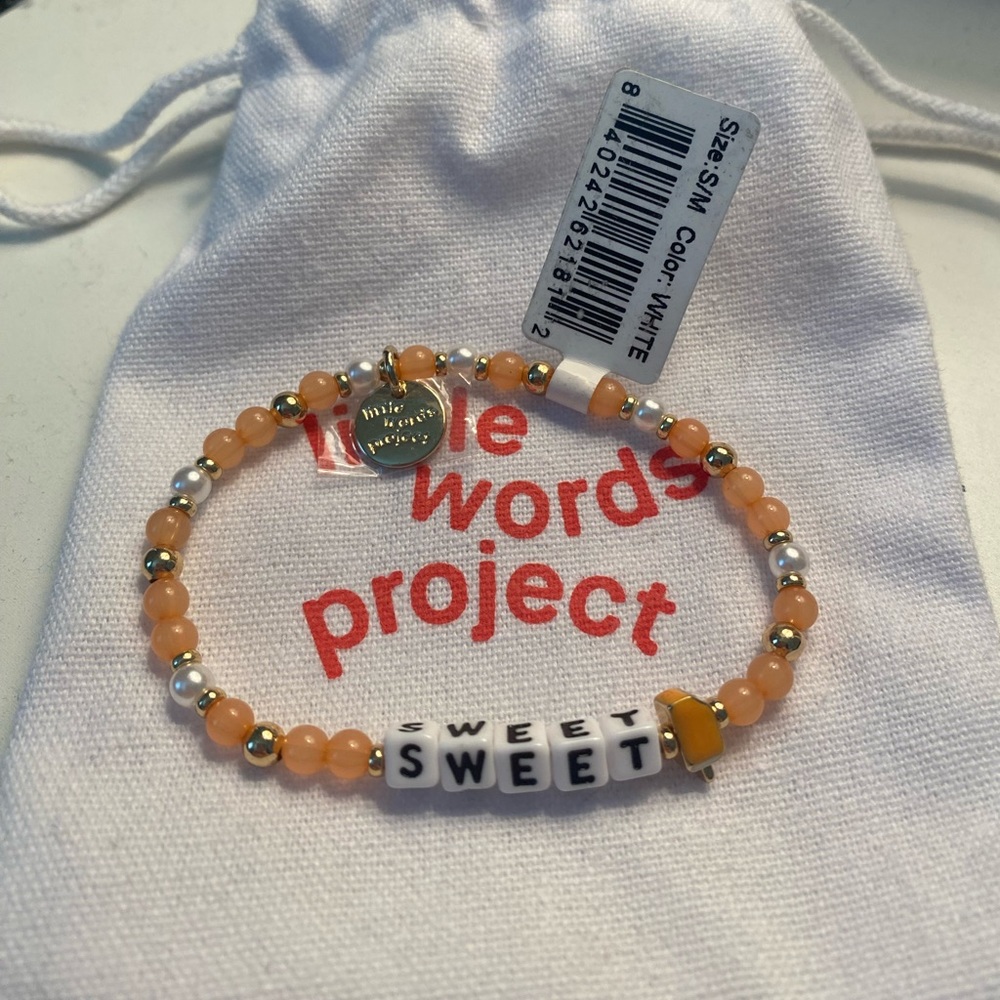 Little Words Project SWEET bracelet Size S/M